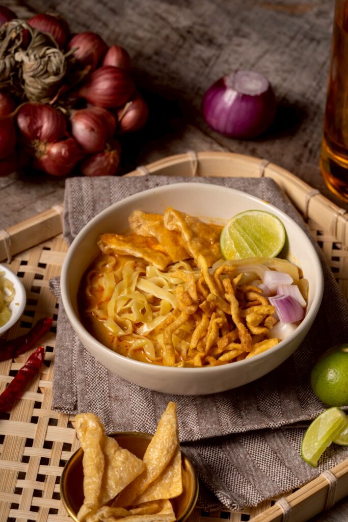 Khao Soi noodle curry from Northern Thailand